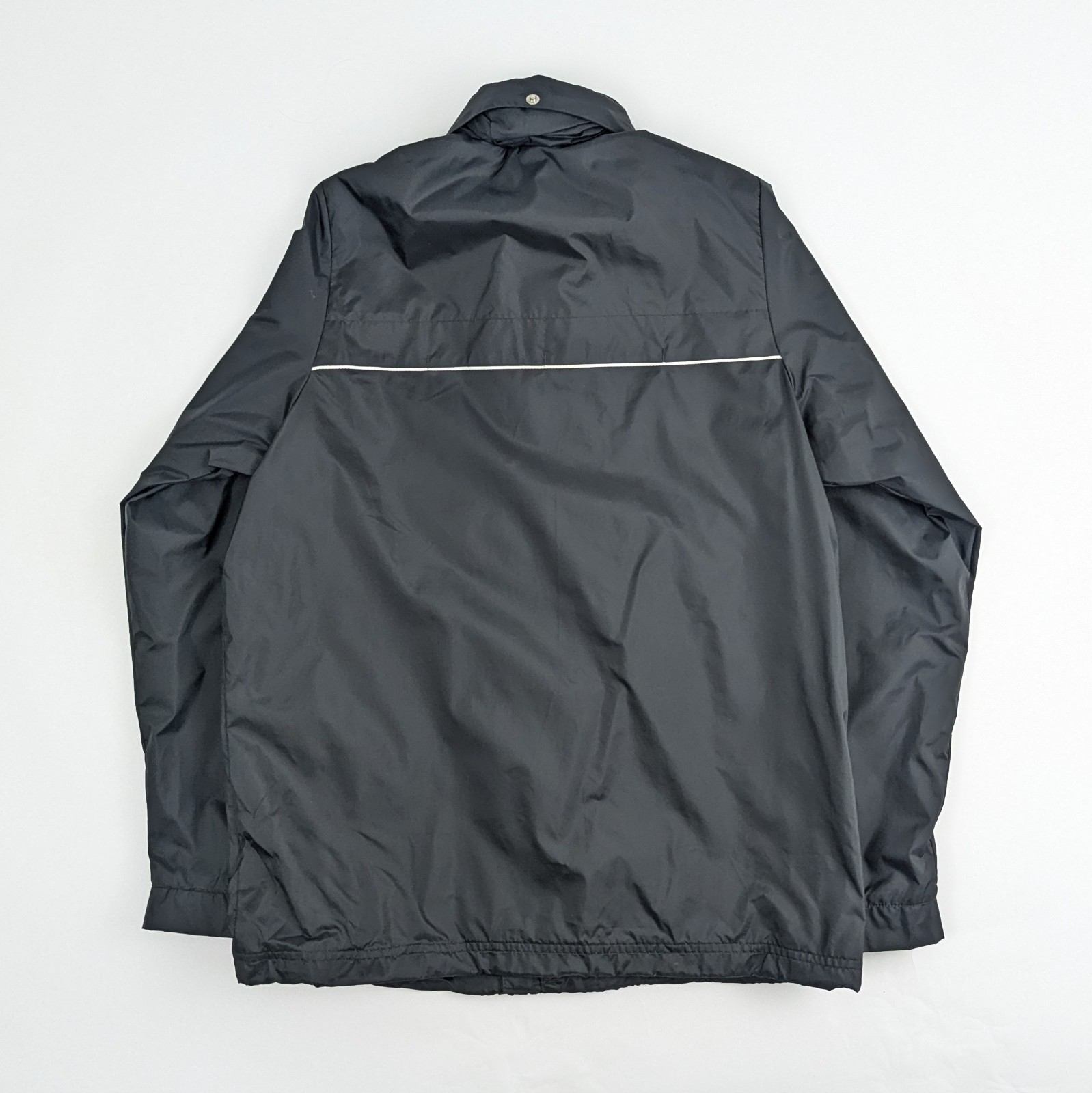 Adidas Windbreaker Jacket - Black / White - Women's M - Hidden Hood