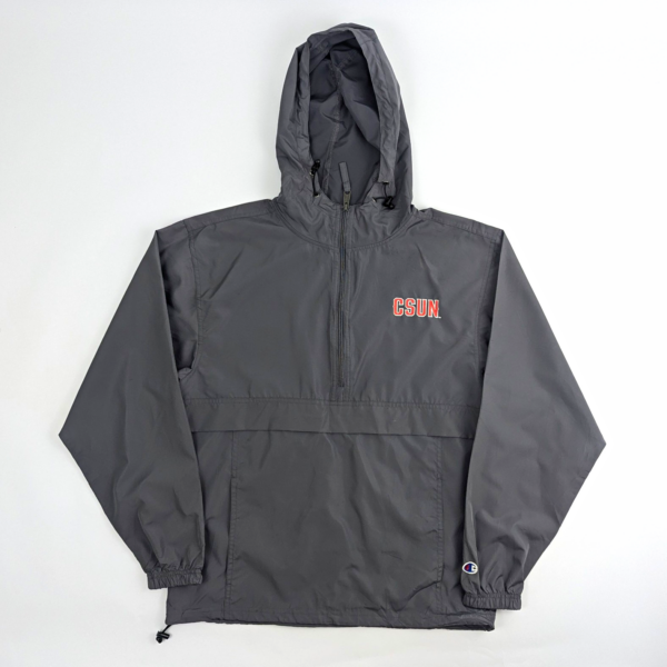 Champion Csun Matadors Windbreaker - Grey - Size Xs - College Pullover Jacket