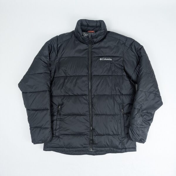 Columbia Thermal Coil Puffer Jacket - Black - Men’s Medium - 2010s Outdoor