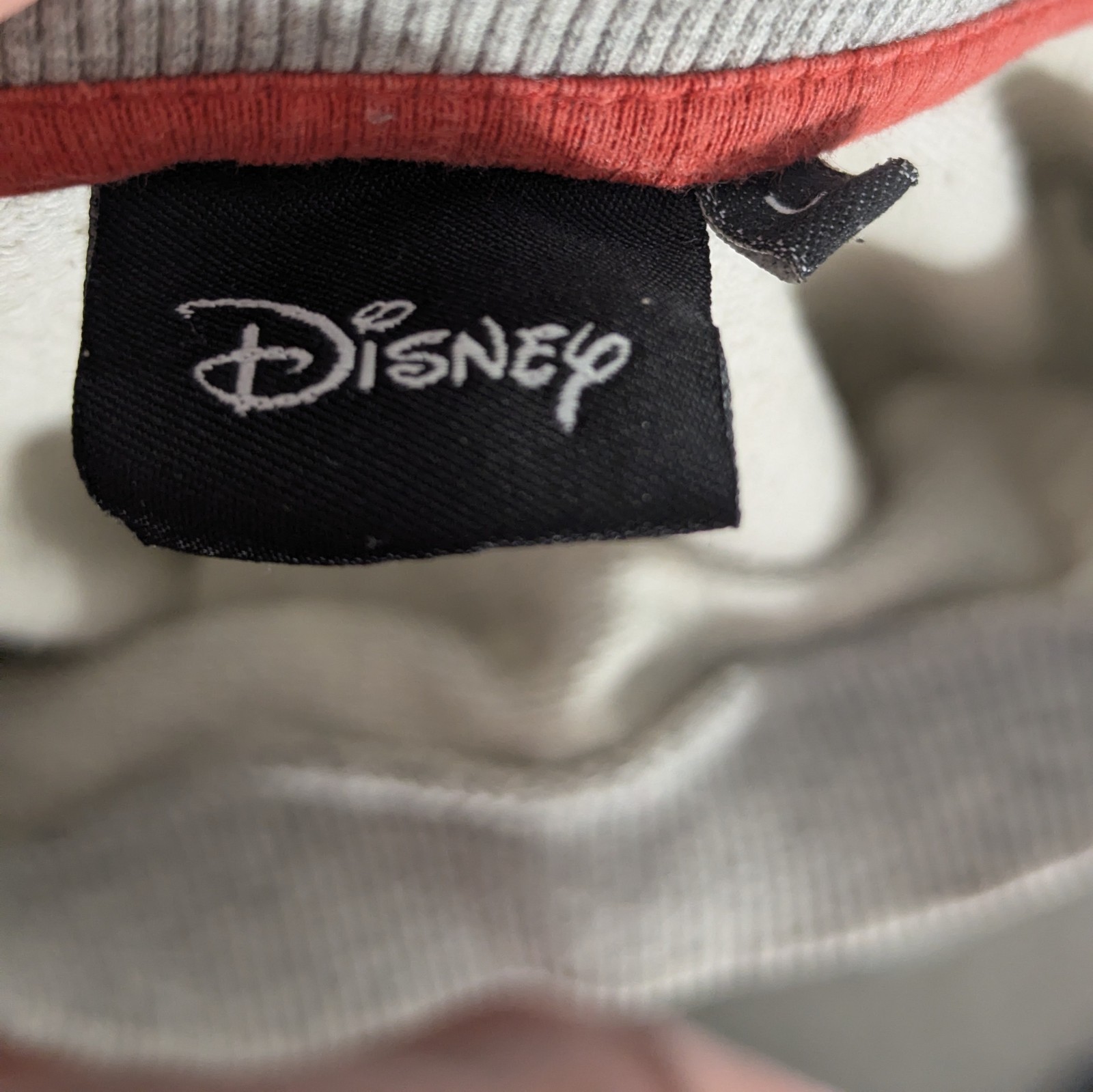 Disney Mickey Mouse Sweatshirt - Grey Union Jack Graphic - Size Large