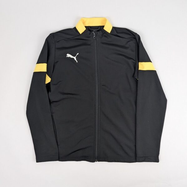 Puma Track Jacket - Black / Yellow - Women's Xs - Full Zip Sports Training