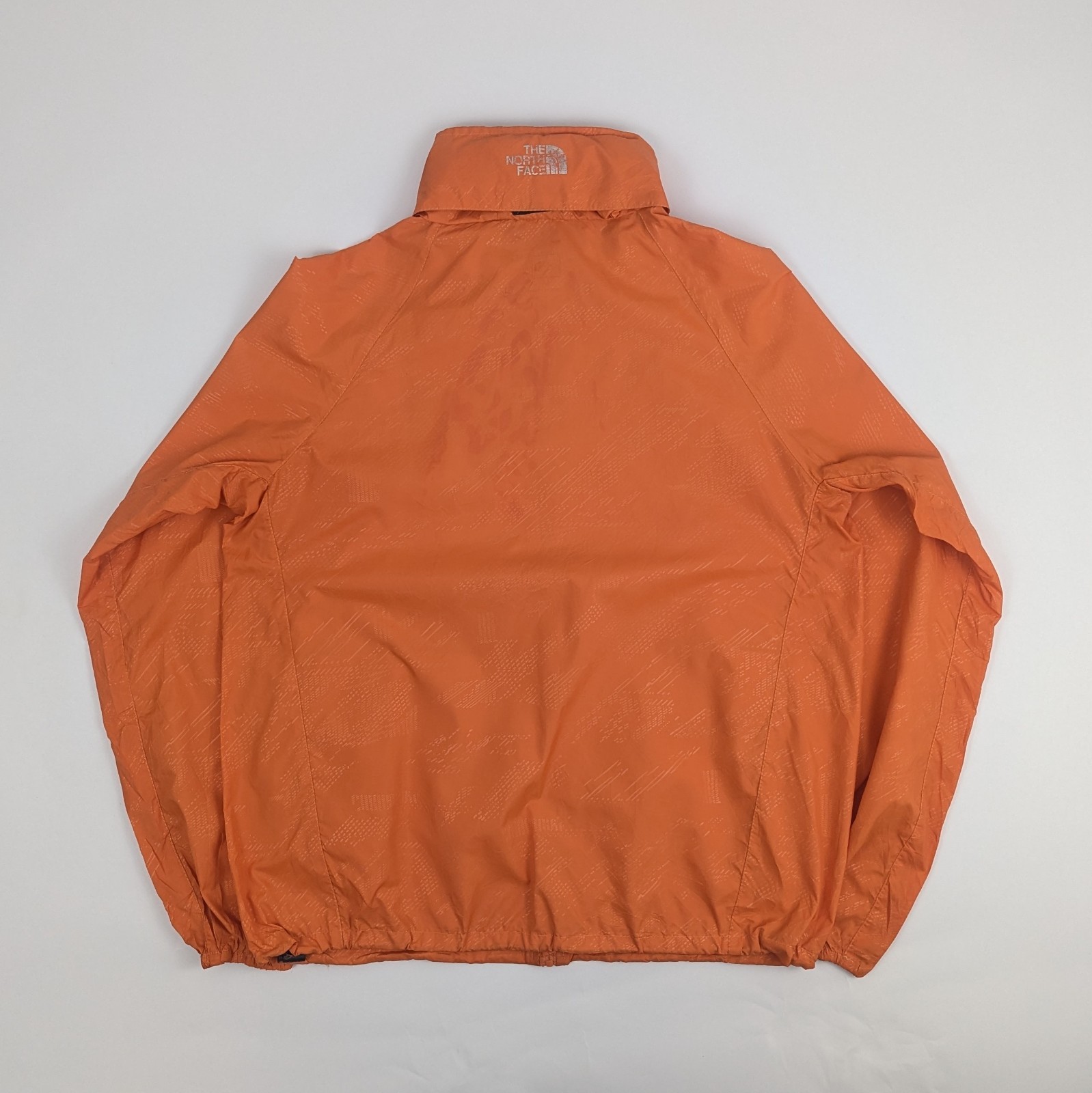 The North Face Windbreaker Jacket - Orange Tonal Print - Men's Medium