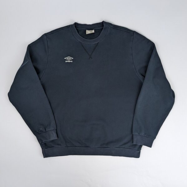 Umbro Sweatshirt - Navy Crew Neck Jumper - Size Xxl