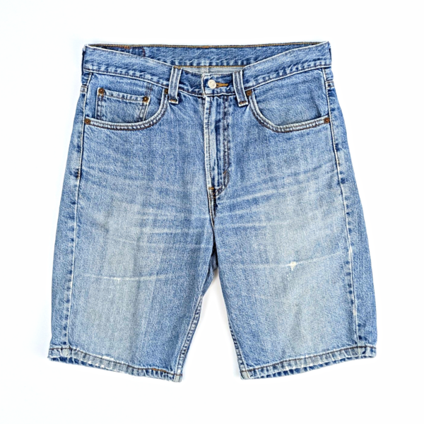 Vintage Levi's 505 Denim Shorts - Light Blue Wash - W32 - 10" Inseam