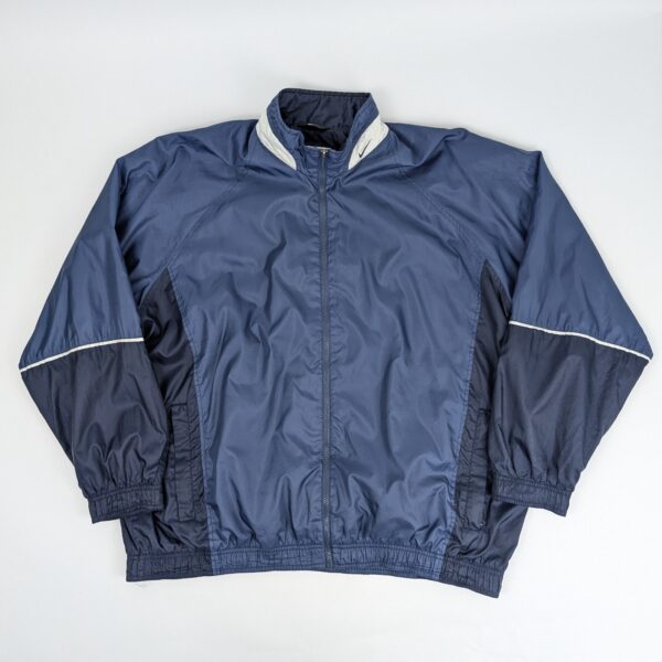 Vintage Nike Windbreaker Jacket - Blue Navy Shell - Size Xxl