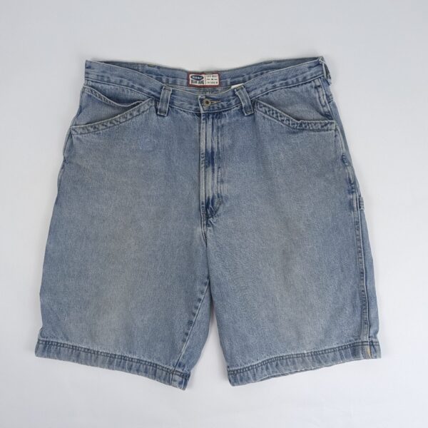 Vintage Old Navy Denim Carpenter Shorts - Light Blue - Size W38